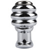 Generique Plug Tunnel en métal Out Butt 6 x 4 cm
